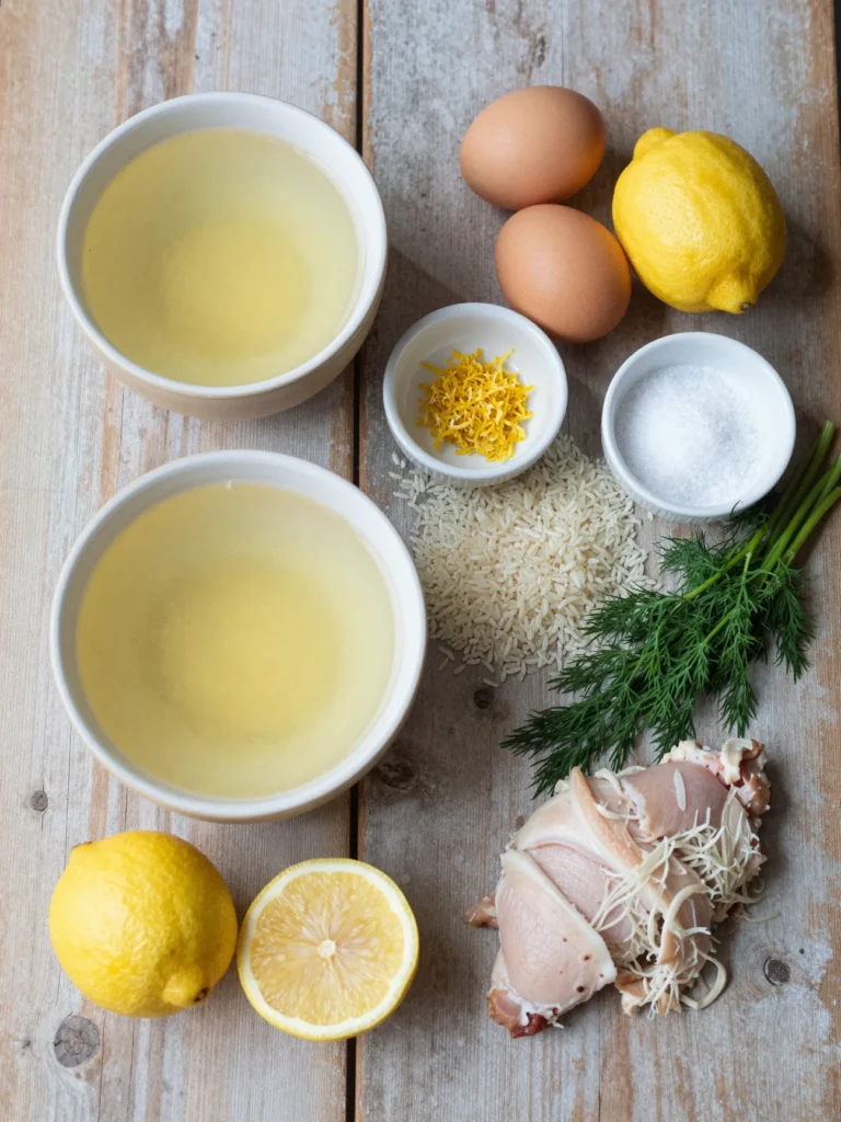 Chilled Greek Lemon Soup