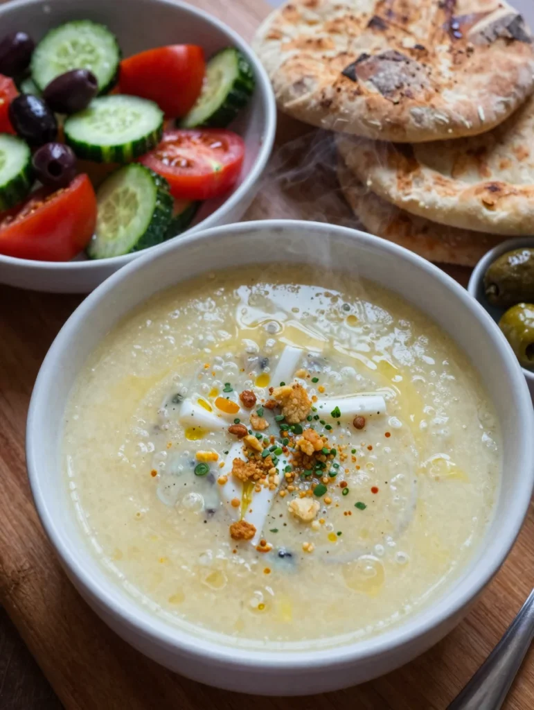 Chilled Greek Lemon Soup