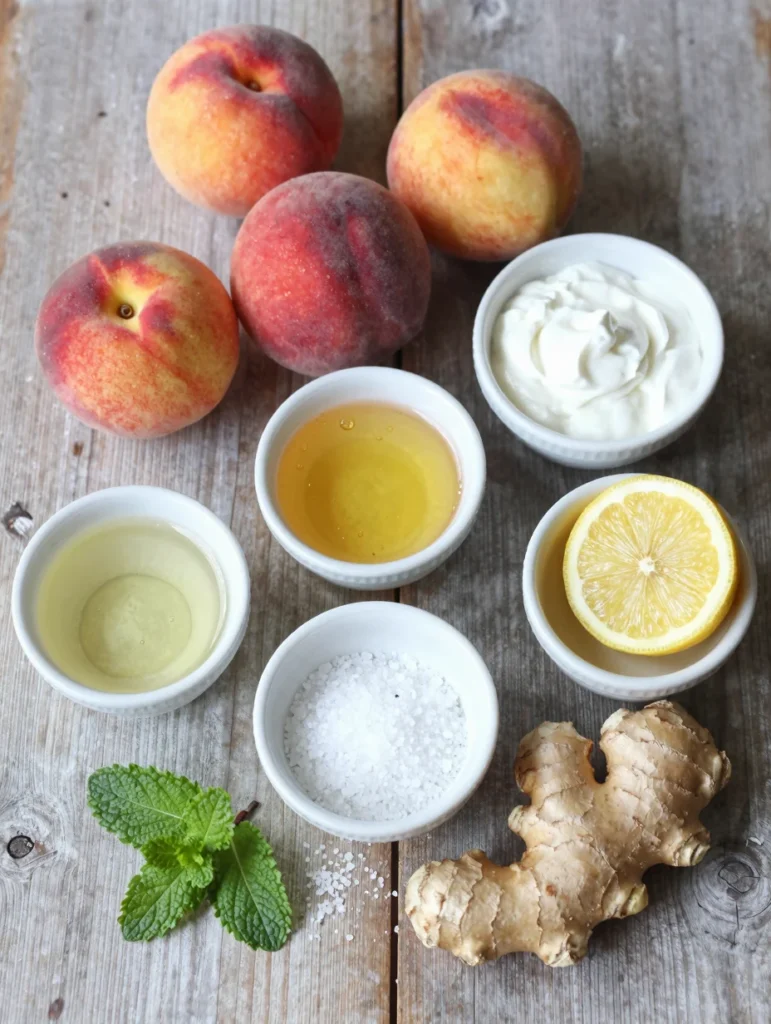 Chilled Peach Soup