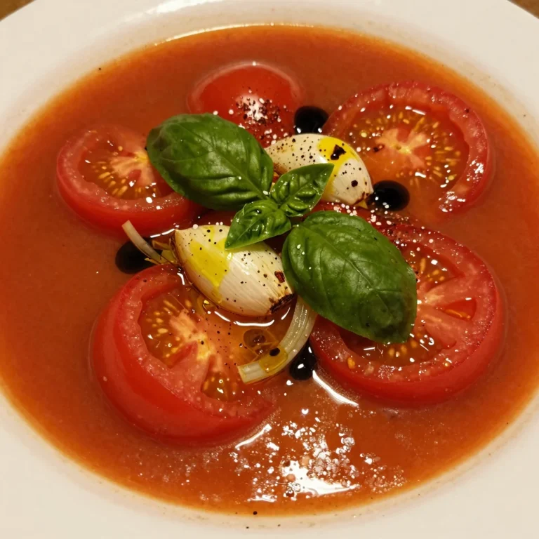 Chilled Roasted Tomato Soup