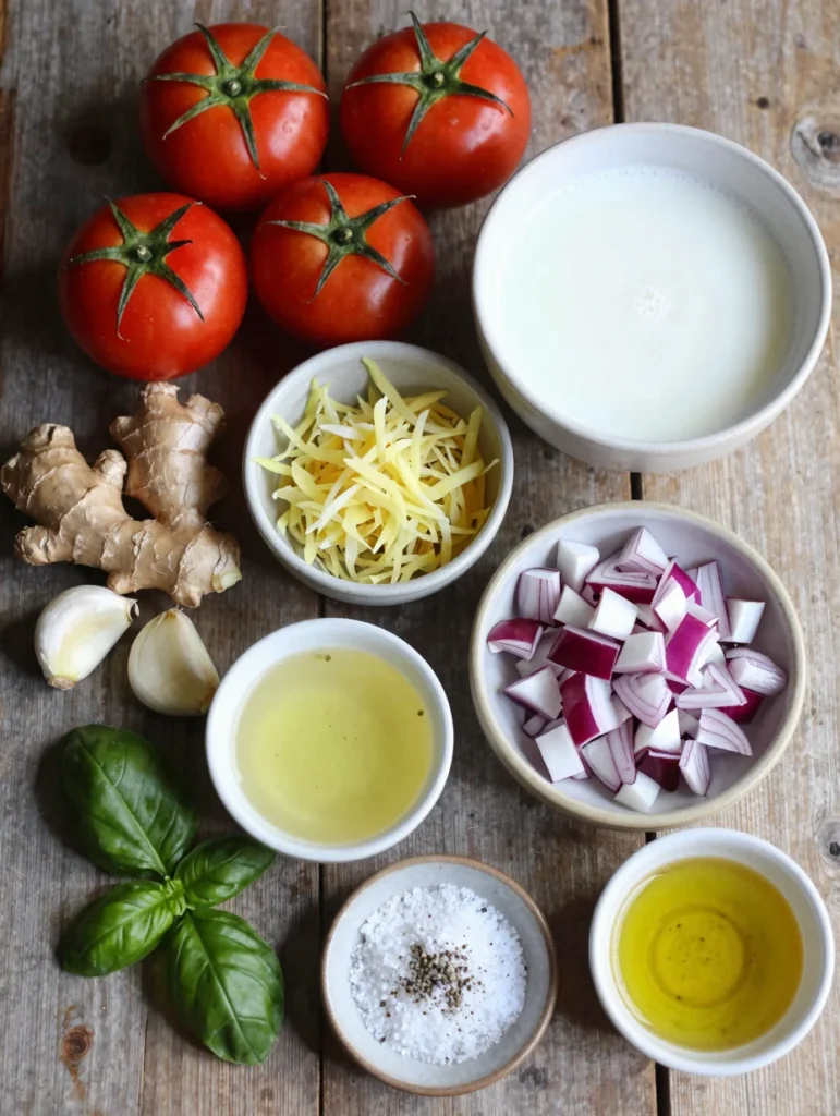 Chilled Tomato Coconut Soup