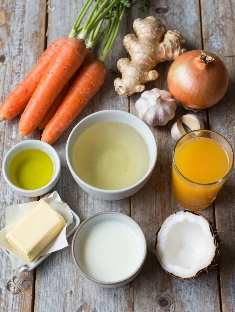 Cold Carrot Ginger Soup
