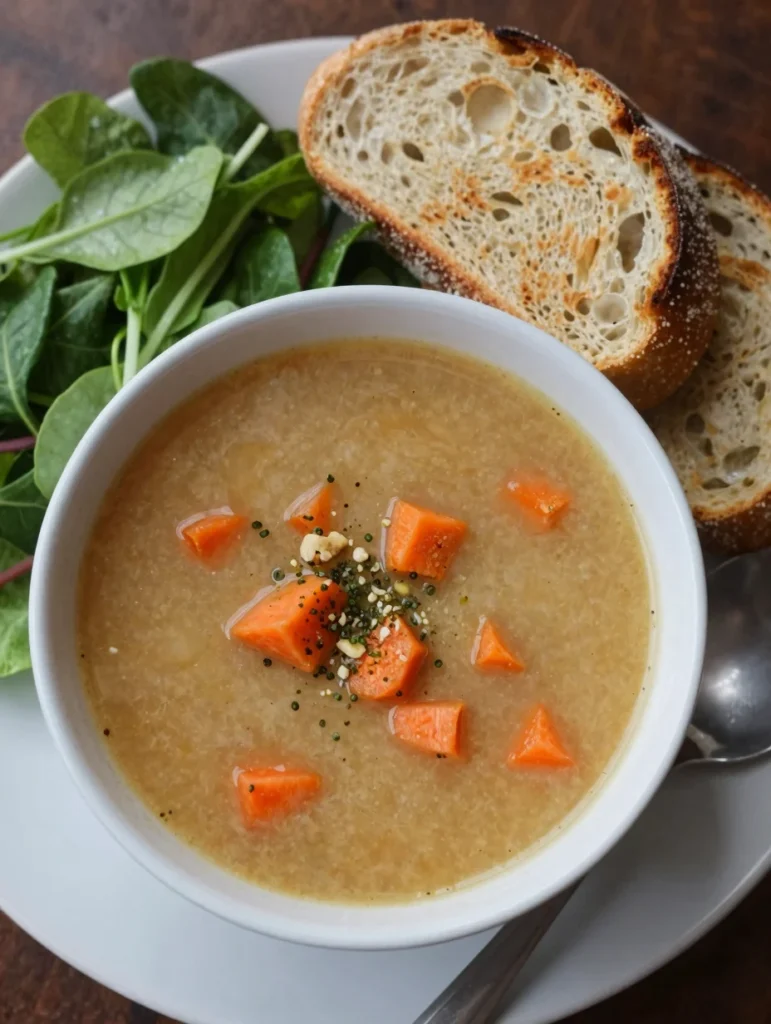Cold Carrot Ginger Soup