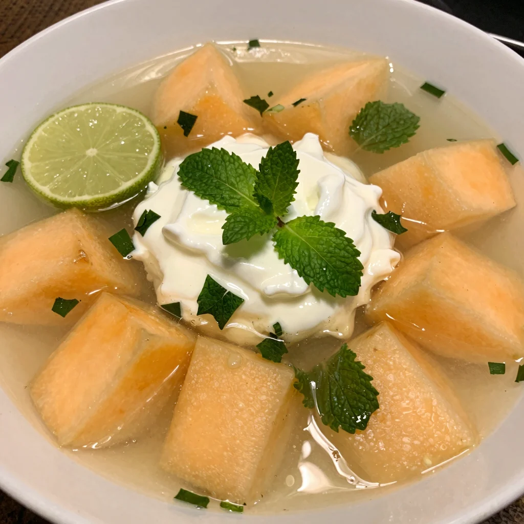 Cold Melon Soup