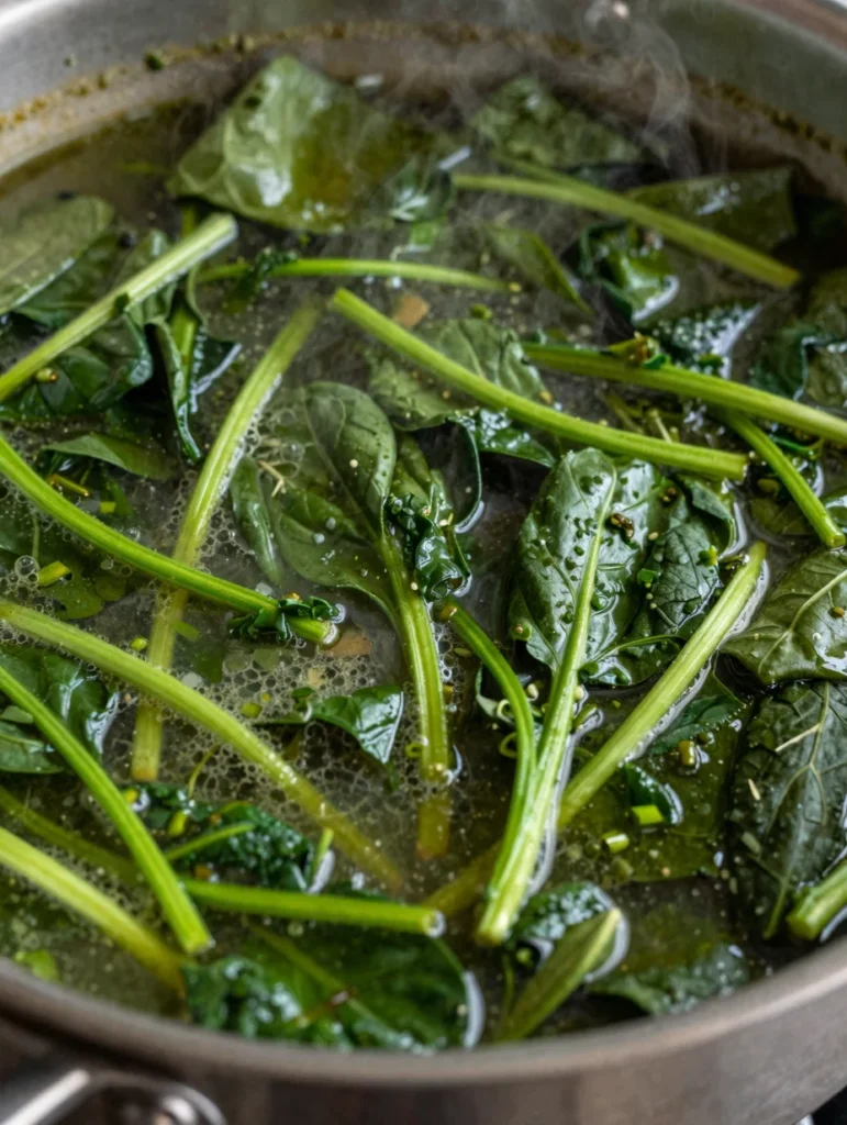 Cold Spinach Herb Soup