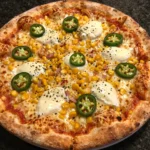 Corn and Jalapeu00f1o Pizza