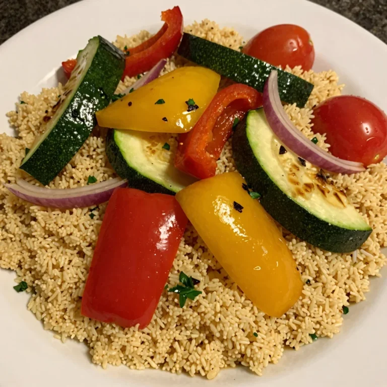Couscous and Grilled Veggie Salad