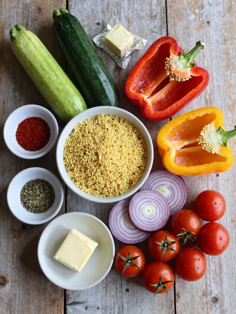 Couscous and Grilled Veggie Salad
