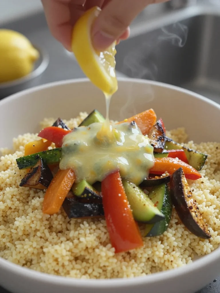 Couscous and Grilled Veggie Salad