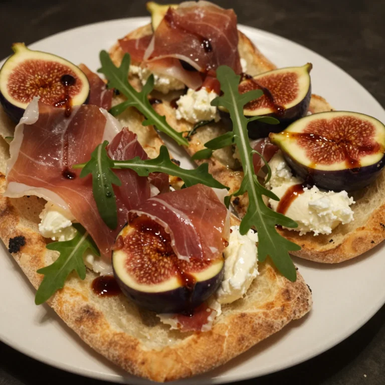 Fig and Prosciutto Flatbread