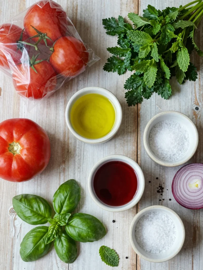 Fresh Herb and Tomato Salad