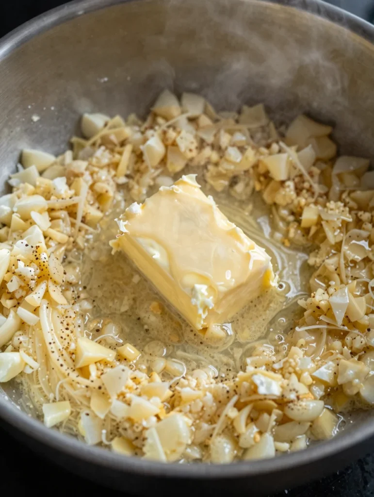 Garlic Butter White Pizza