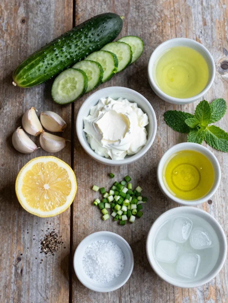 Green Cucumber Smoothie Soup