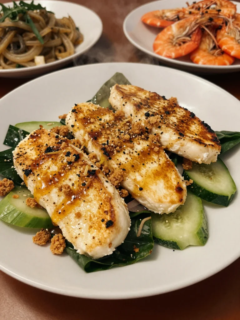Grilled Halloumi Salad