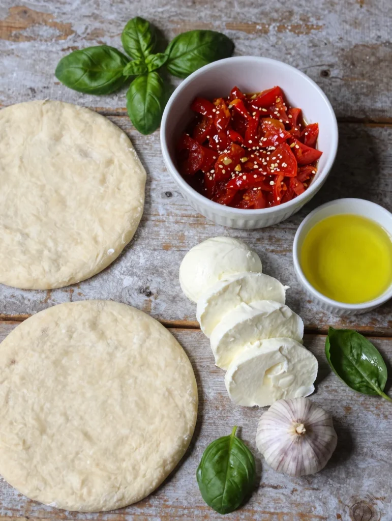 Grilled Margherita Pizza