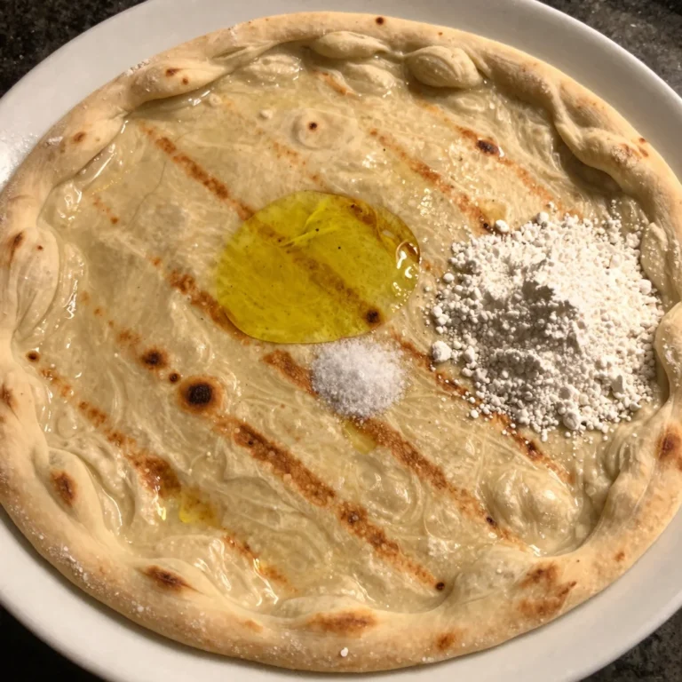 Grilled Pizza Dough from Scratch