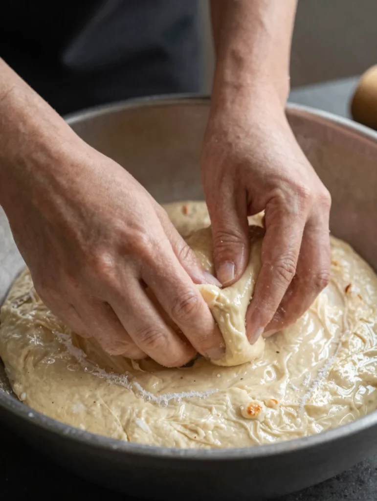 Grilled Pizza Dough from Scratch