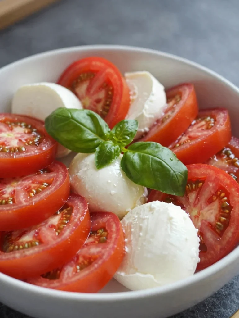 Heirloom Tomato Caprese Bowl