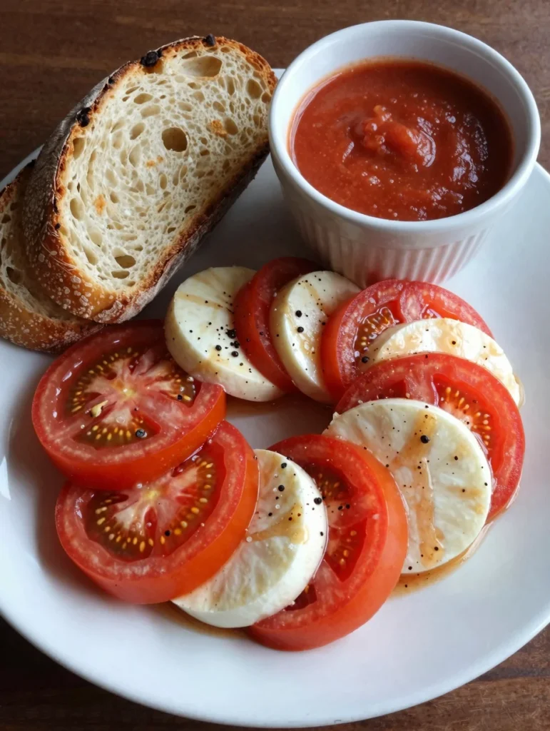 Heirloom Tomato Caprese Bowl