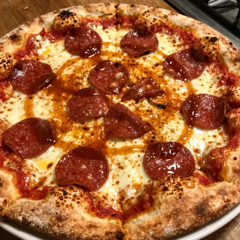 Honey and Hot Sauce Pizza