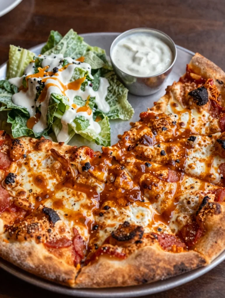 Honey and Hot Sauce Pizza