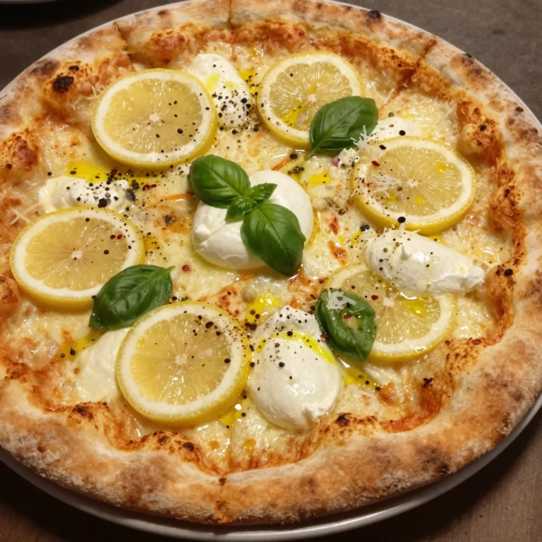 Lemon Ricotta Pizza