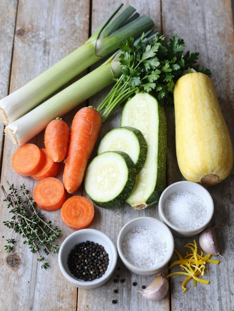 Light Summer Vegetable Broth