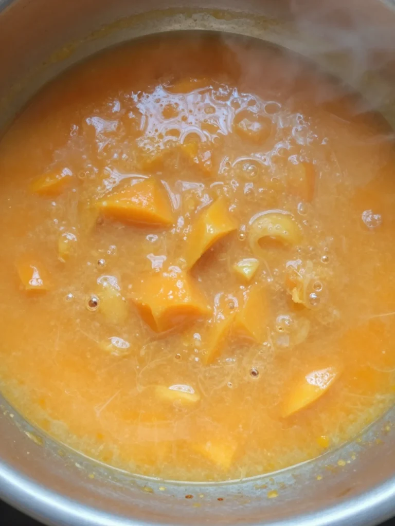 Mango Ginger Cold Soup