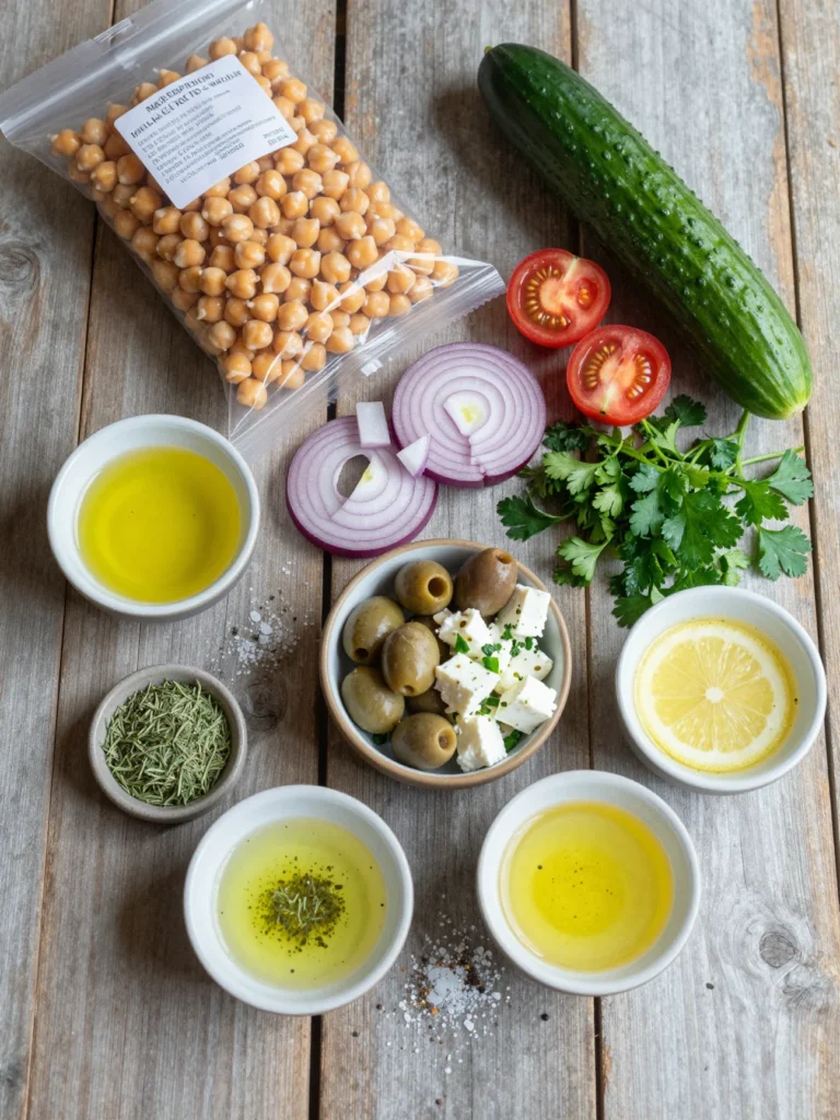 Mediterranean Chickpea Bowl