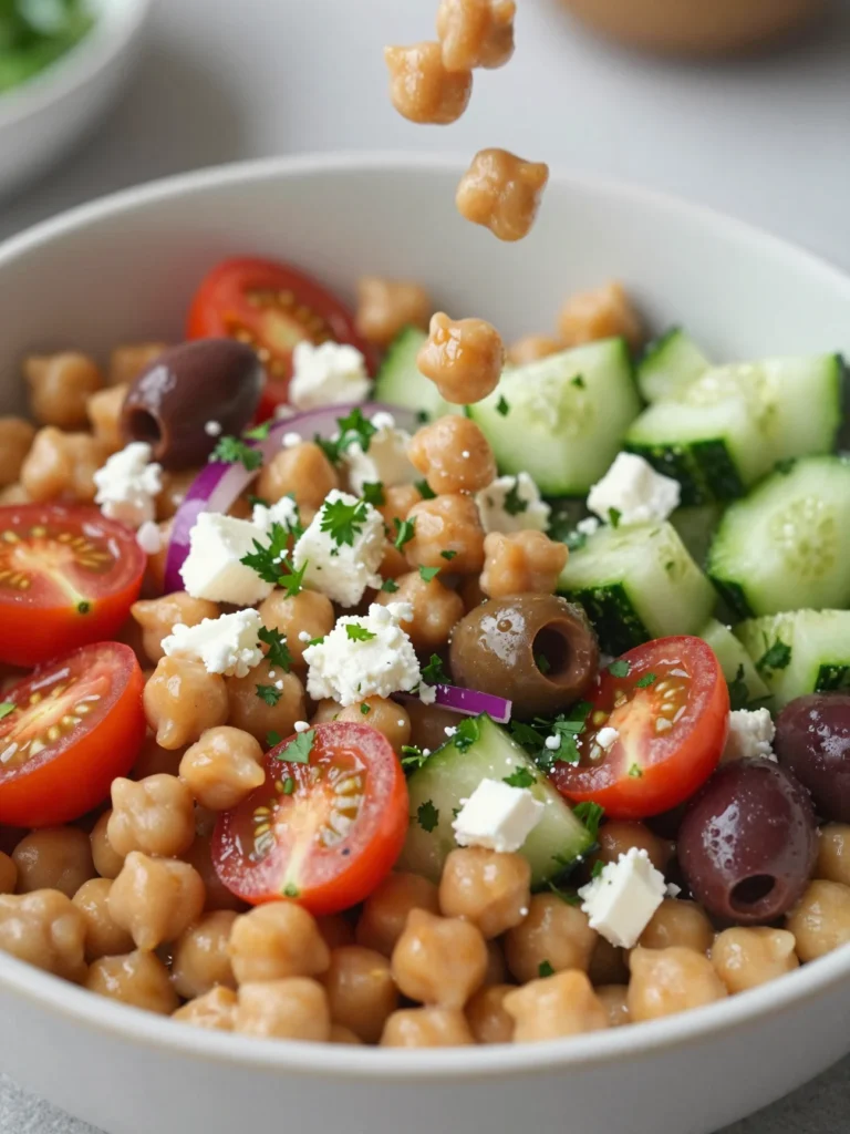 Mediterranean Chickpea Bowl