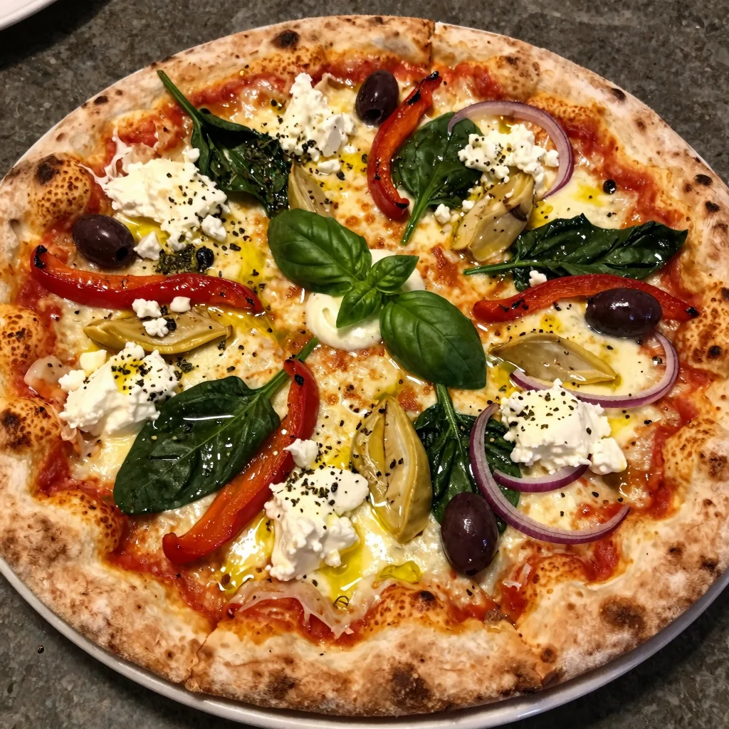 Mediterranean Pizza