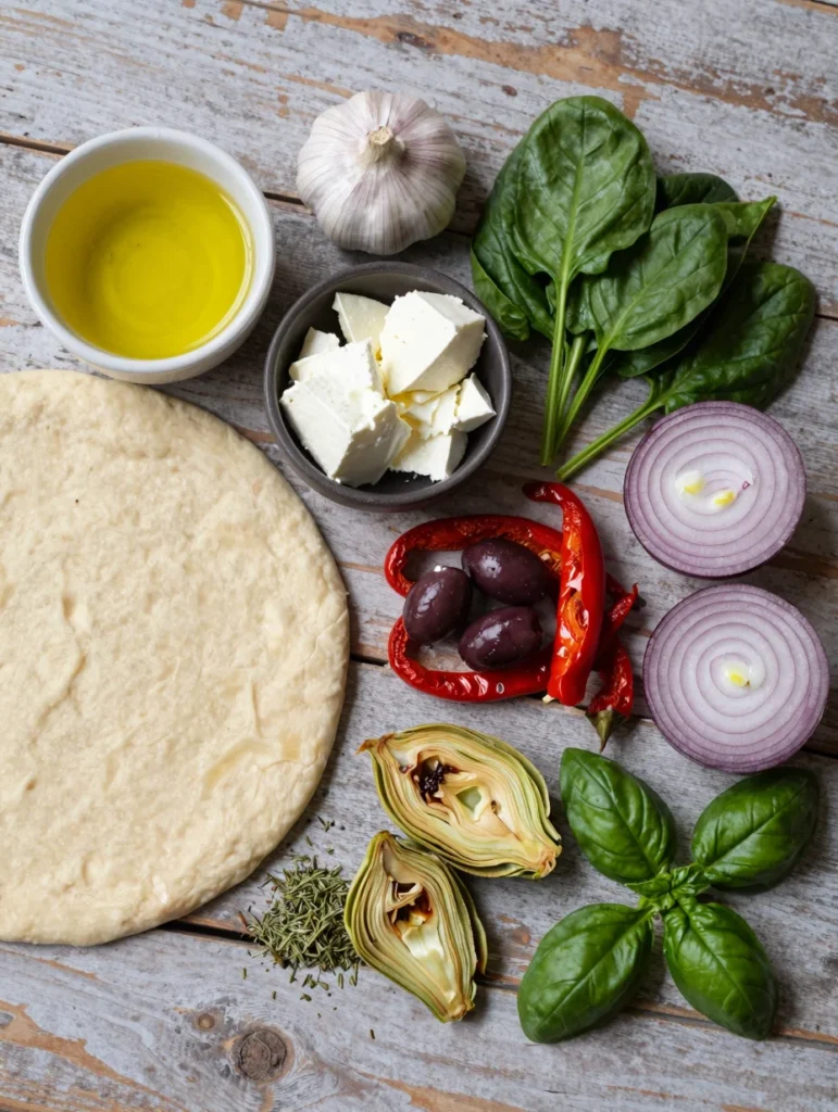 Mediterranean Pizza