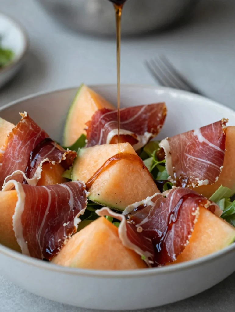 Melon and Prosciutto Salad