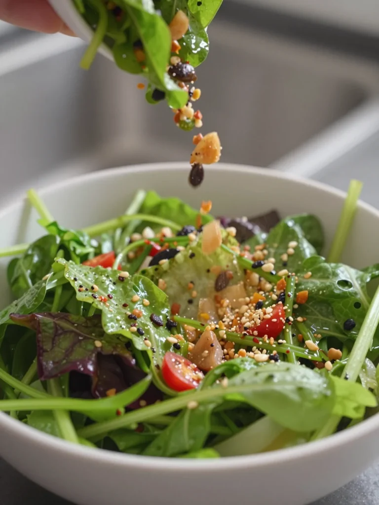 Mixed Green Summer Salad