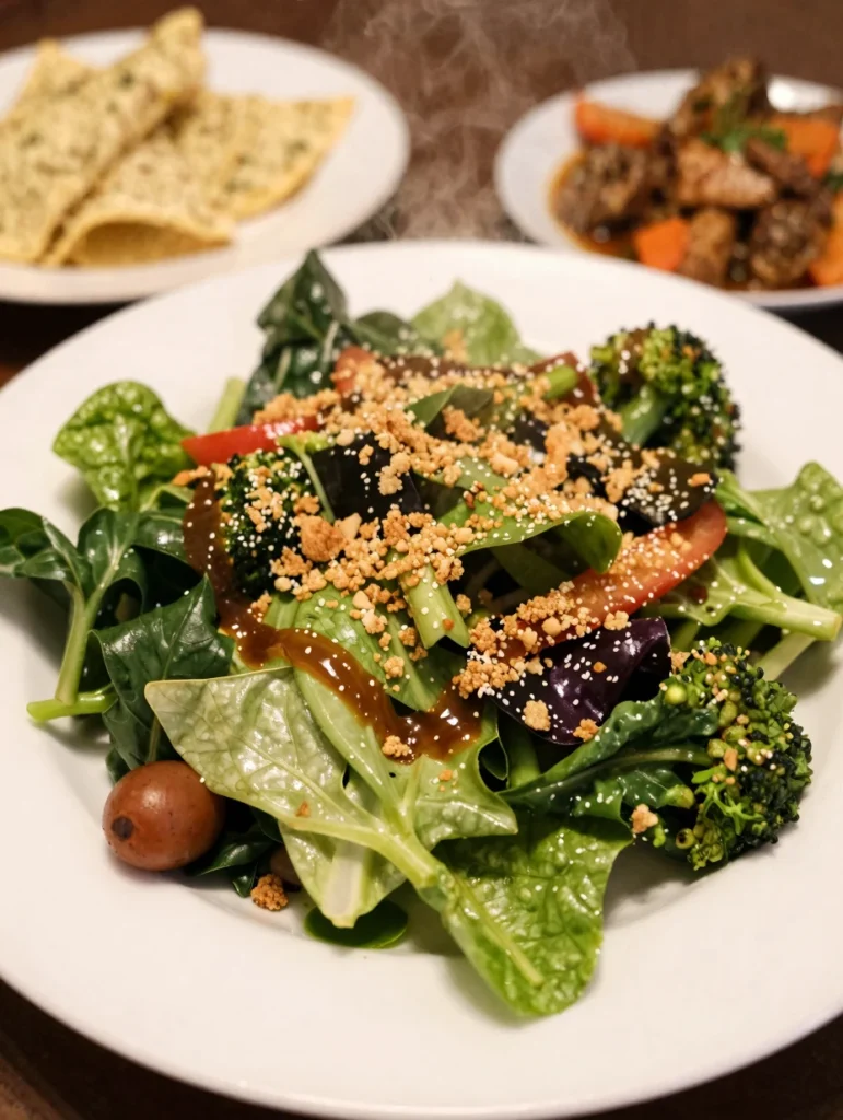 Mixed Green Summer Salad