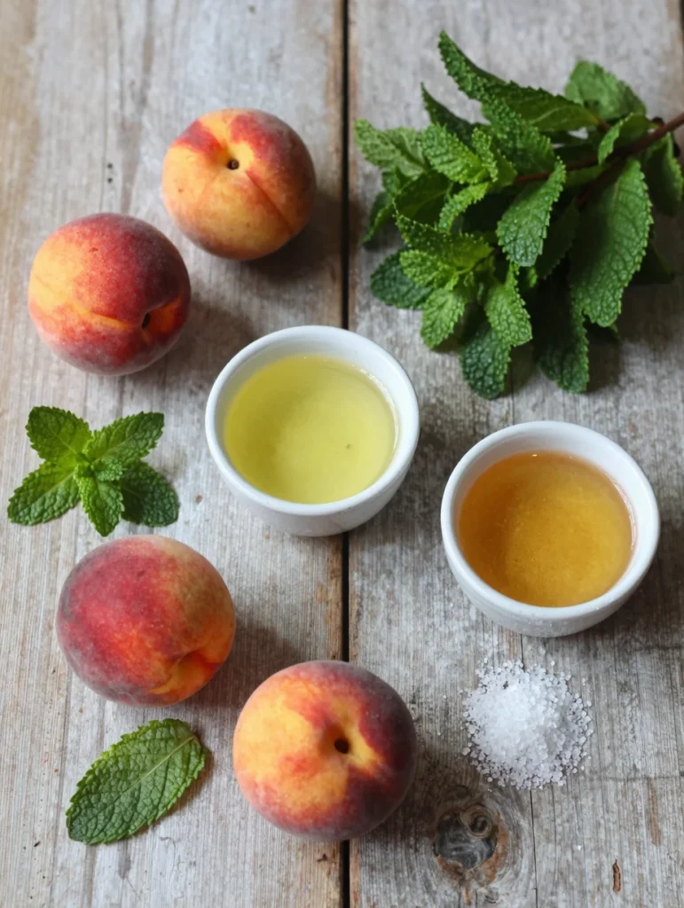 Nectarine and Mint Salad