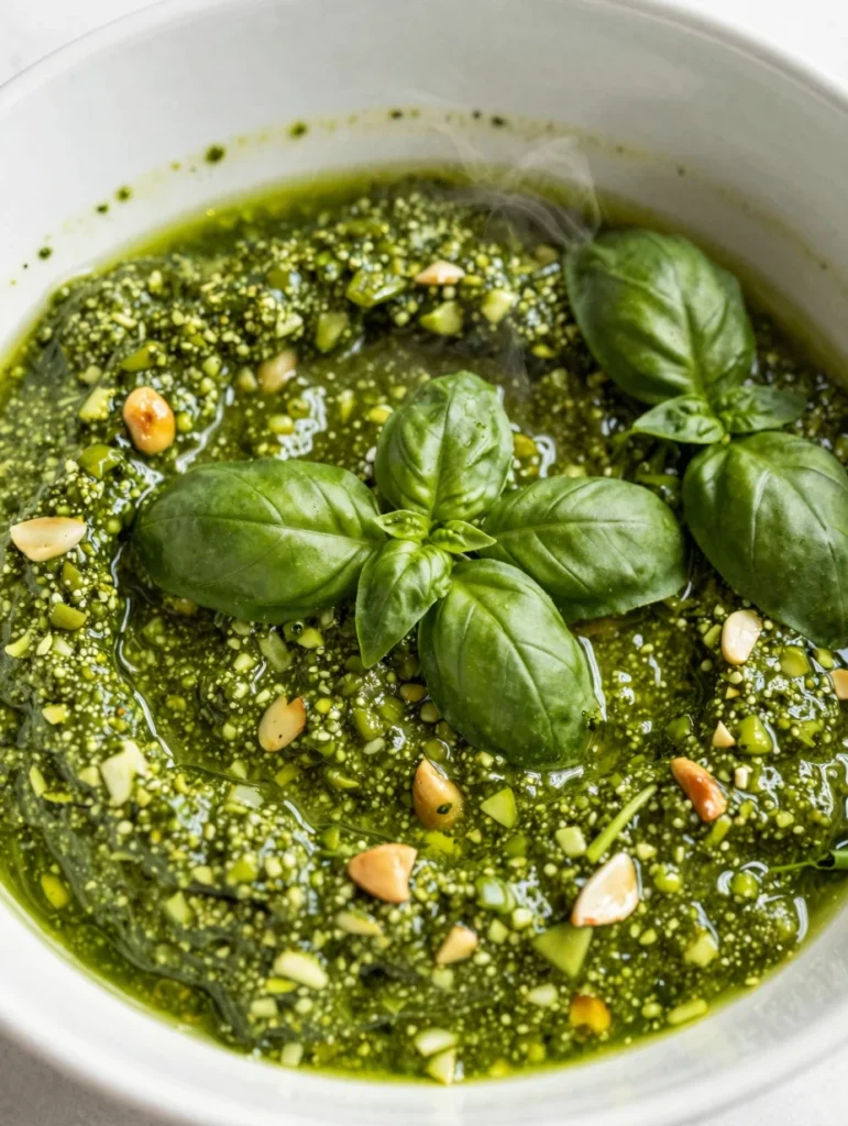 Pesto Chicken Pizza