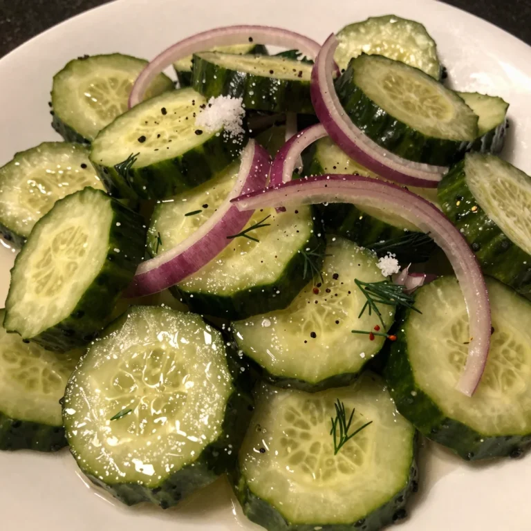 Pickled Cucumber Salad
