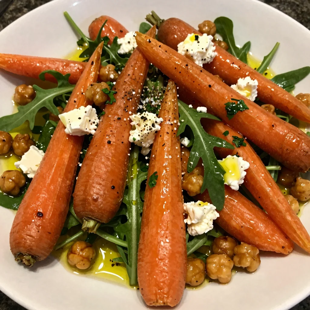 Roasted Carrot Salad