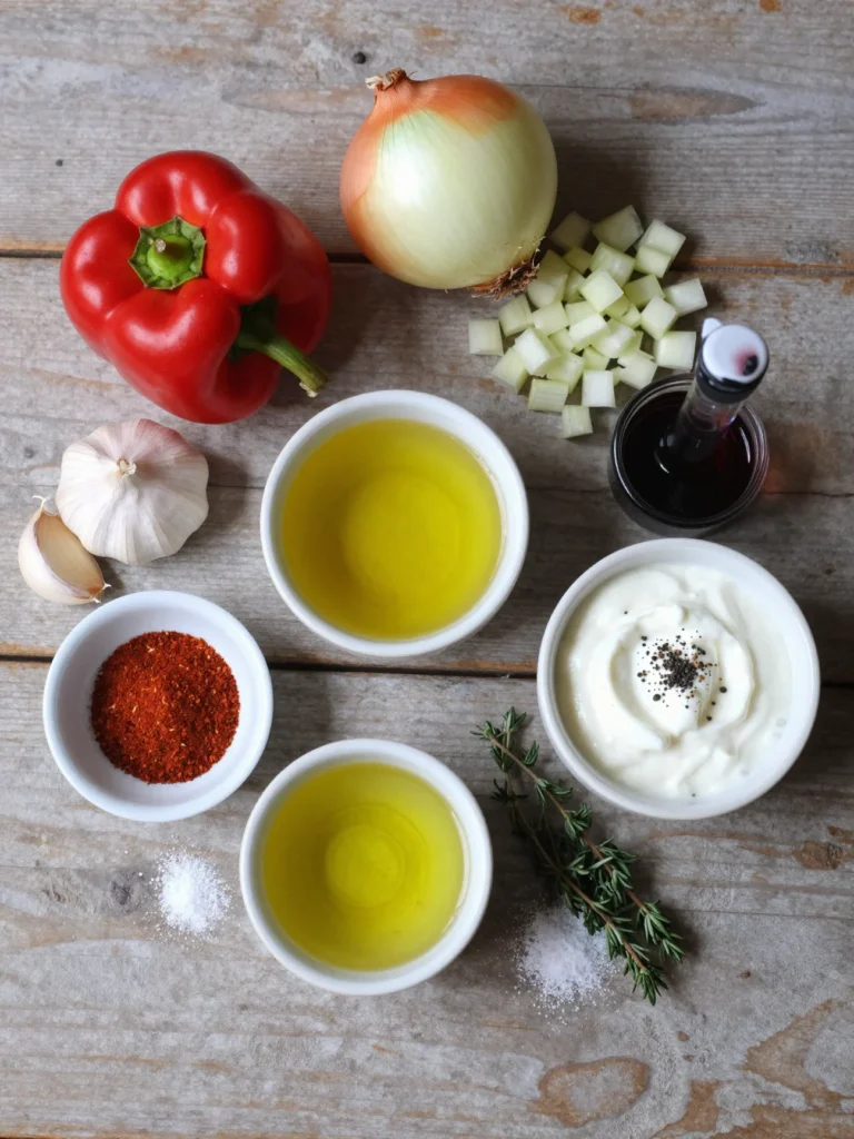 Roasted Pepper Cold Soup