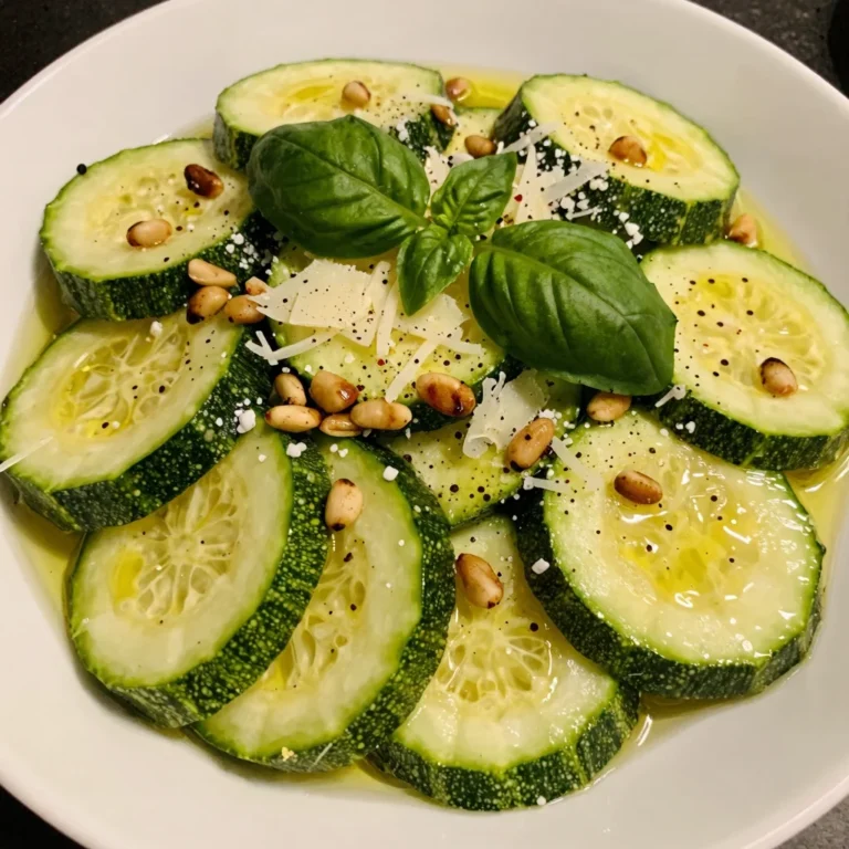 Shaved Zucchini Salad