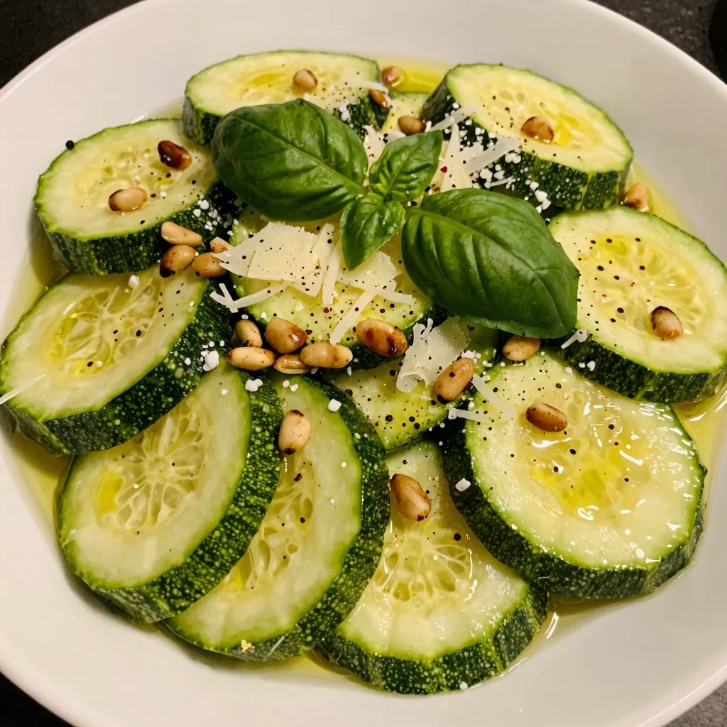 Shaved Zucchini Salad