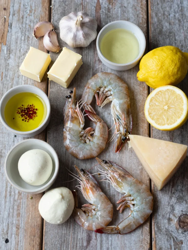 Shrimp Scampi Pizza
