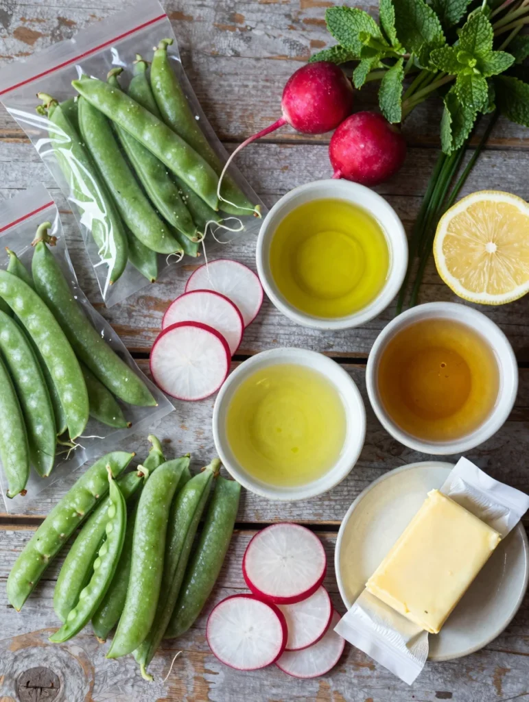 Snap Pea and Radish Salad