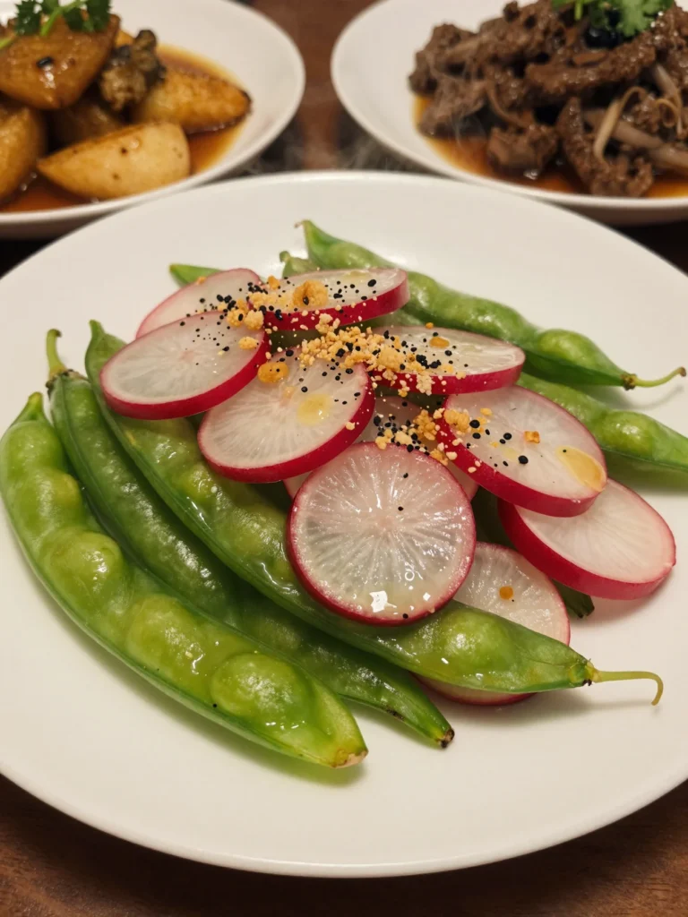 Snap Pea and Radish Salad