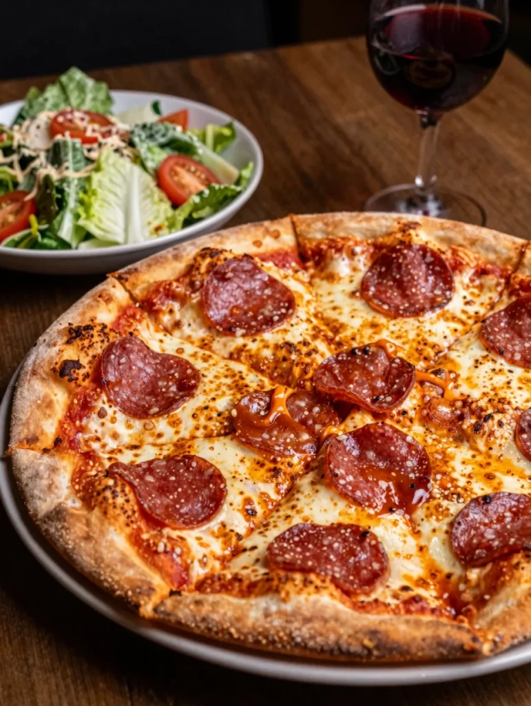 Spicy Salami Pizza