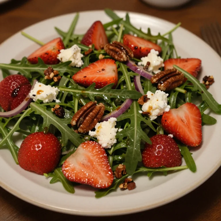 Strawberry Arugula Salad