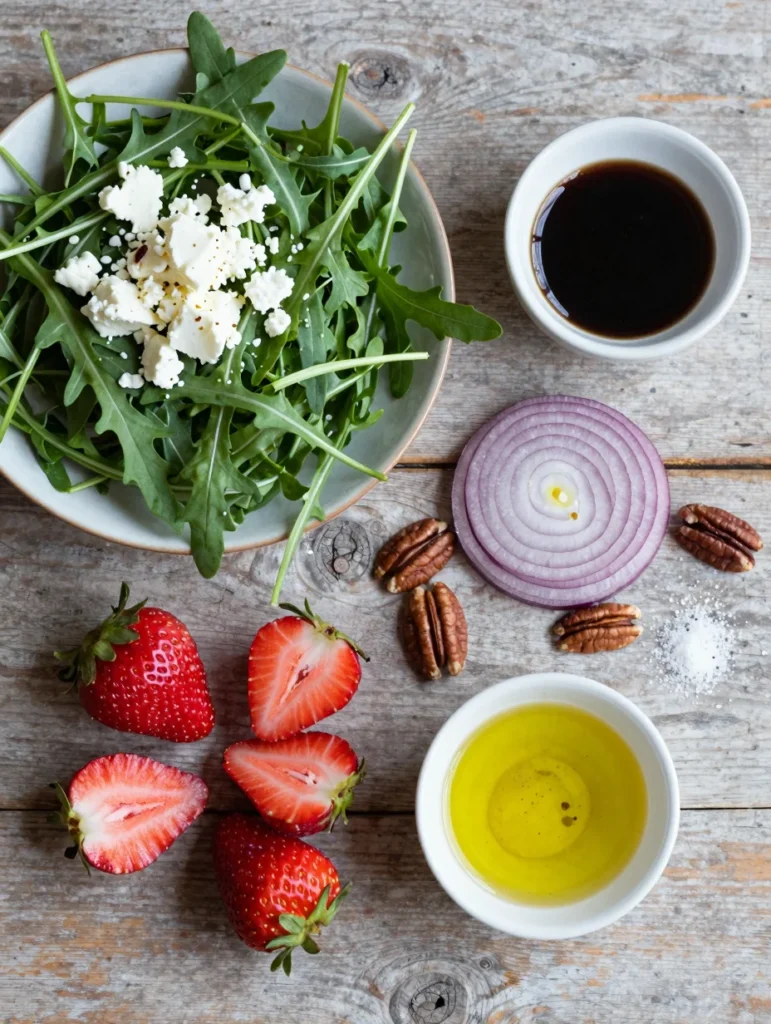 Strawberry Arugula Salad