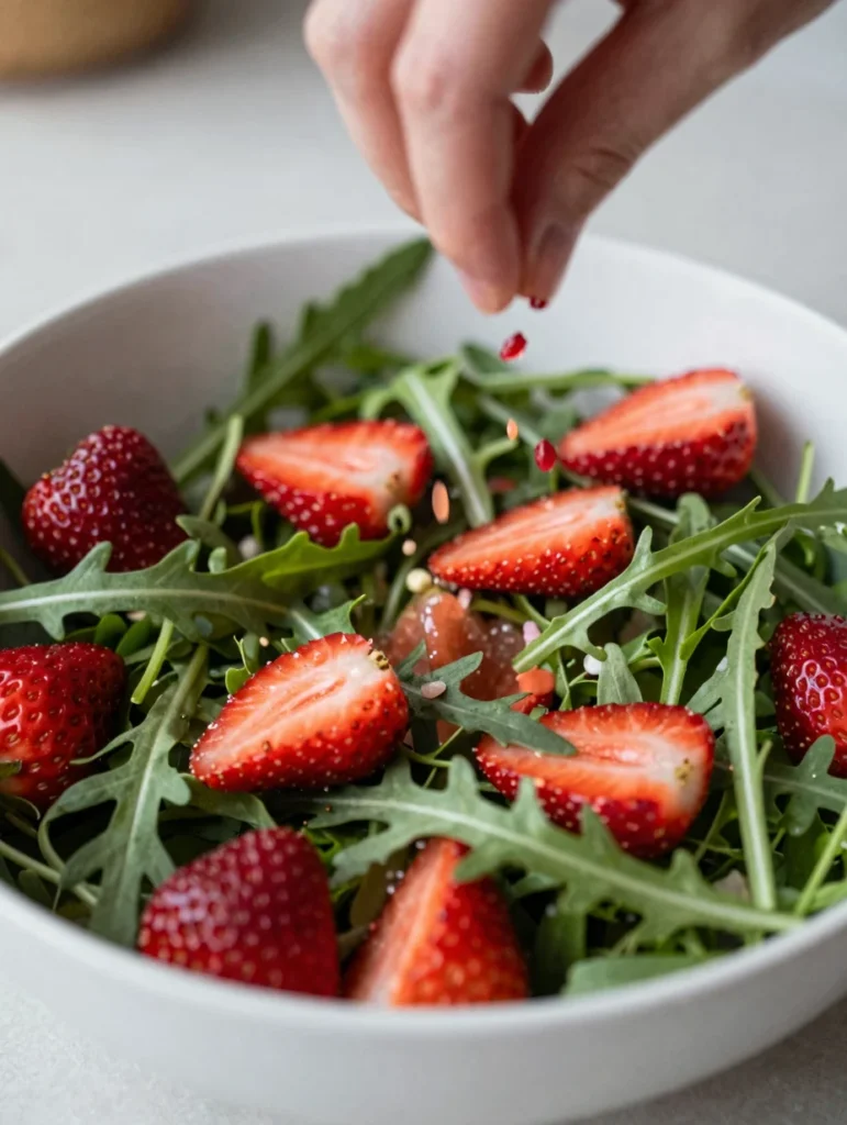 Strawberry Arugula Salad