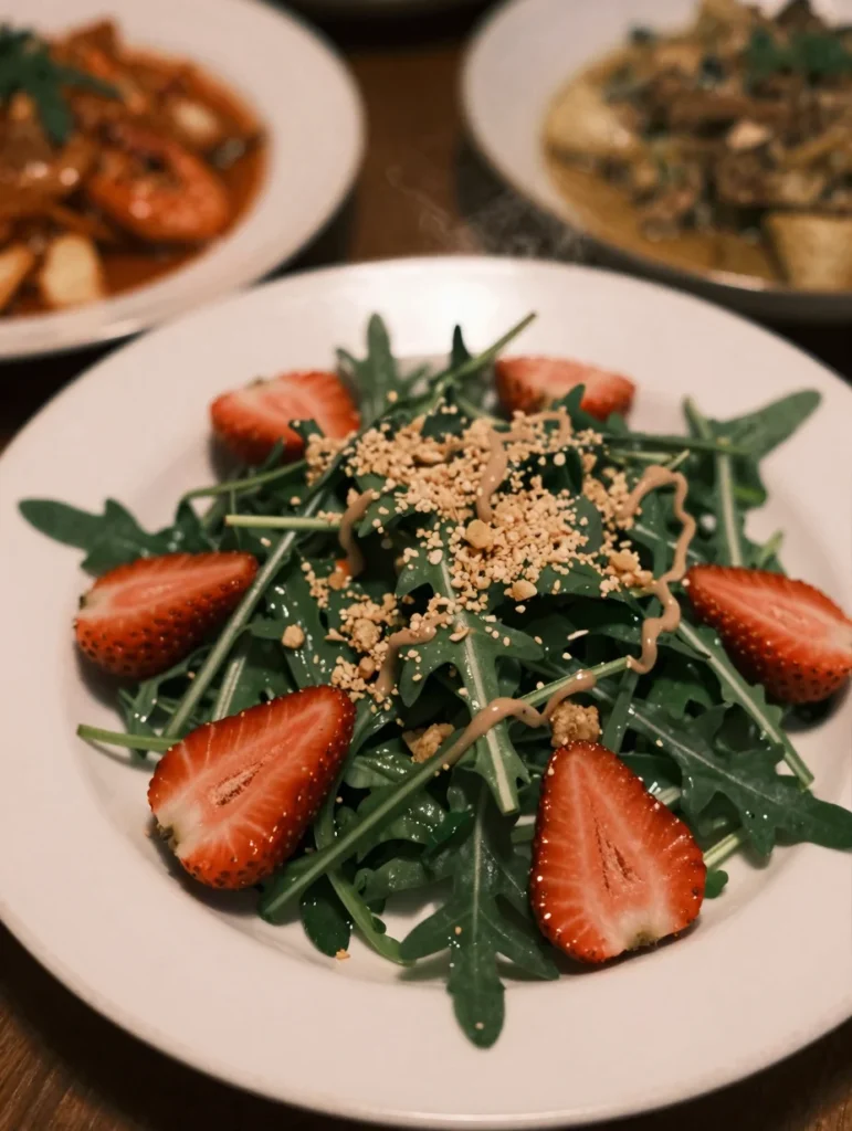 Strawberry Arugula Salad